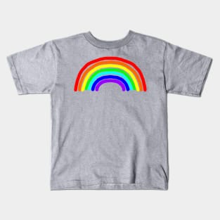 Wide Rainbow Kids T-Shirt